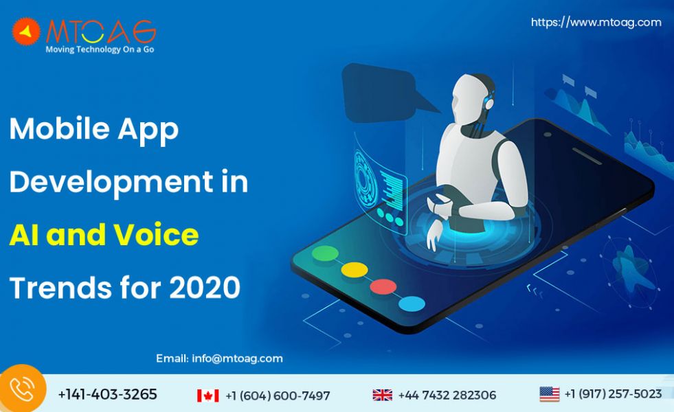 Mobile App Development in AI and Voice Trends for 2020