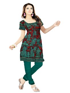 Online shopping for bengal batik cotton kurtis by unnatisilks