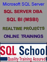 PRACTICAL SQL DBA ONLINE TRAINING BY REALTIME EXPERT 