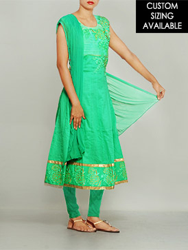 Online shopping for onam special stitched wedding anarkali salwar kameez by unnatisilks