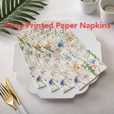 Why PAPERNAPKINFACTORYs Unique Themed Party Printed Paper Napkins Are a Hosts Secret Touch