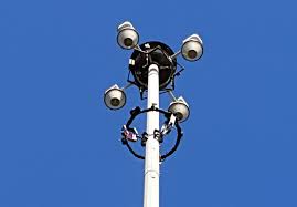 High Mast Light Pole inspection