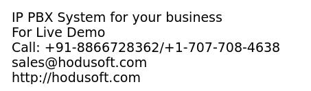 IP PBX System for your business