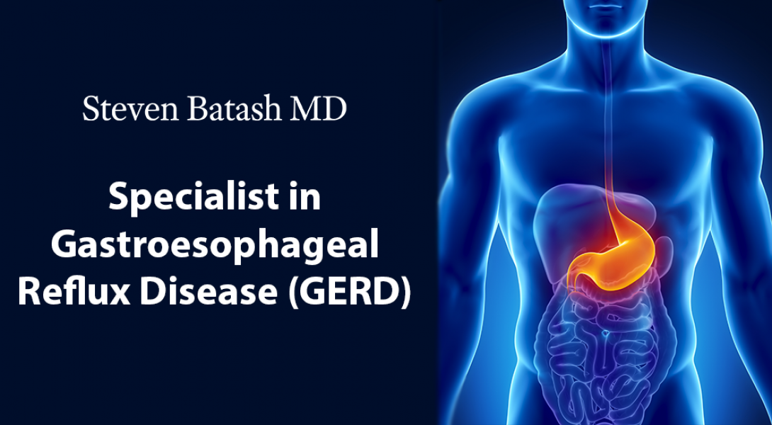 Specialist in Gastroesophageal Reflux Disease (GERD)� Steven Batash MD
