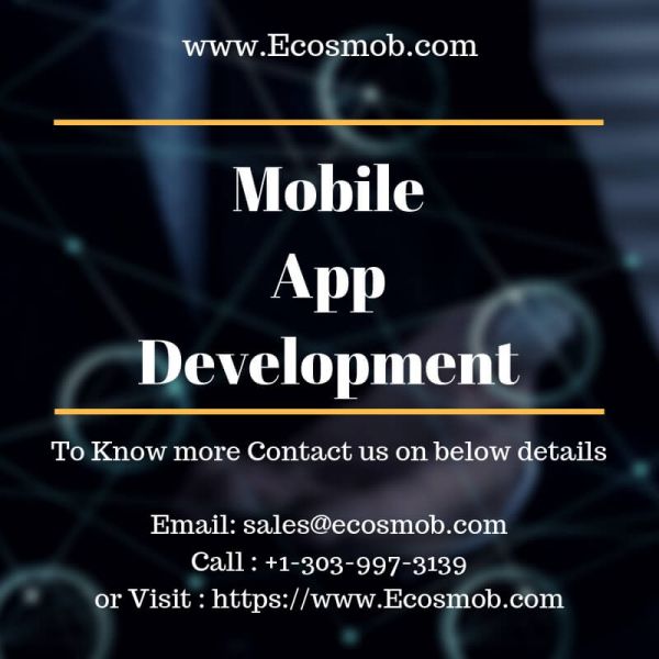 Ecosmob�s Tailored Mobile App Development Services