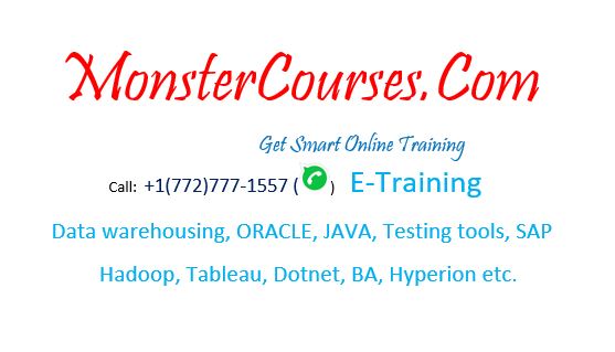 Online Coaching on IT Courses at Monstercourses