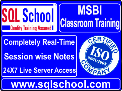 MSBI Live Online Training @ SQL School