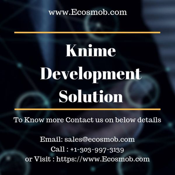Ecosmob�s Tailored Open Source Knime Development Solution