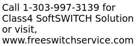 Get Class4 SoftSWITCH Solution Developed In FreeSWITCH  