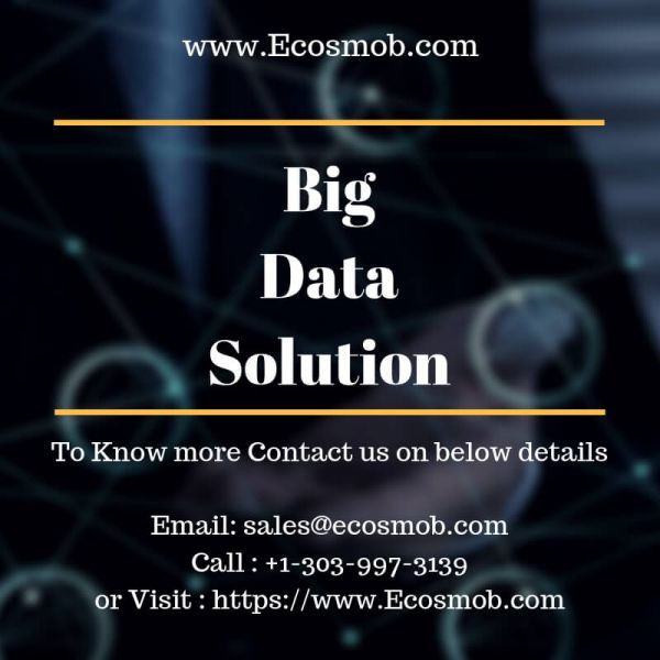 Ecosmob�s Professional Big Data Solution and Services