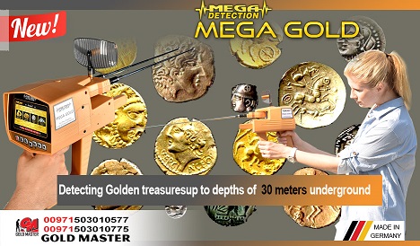 MEGA GOLD-Diamond & Golden Treasure Detector