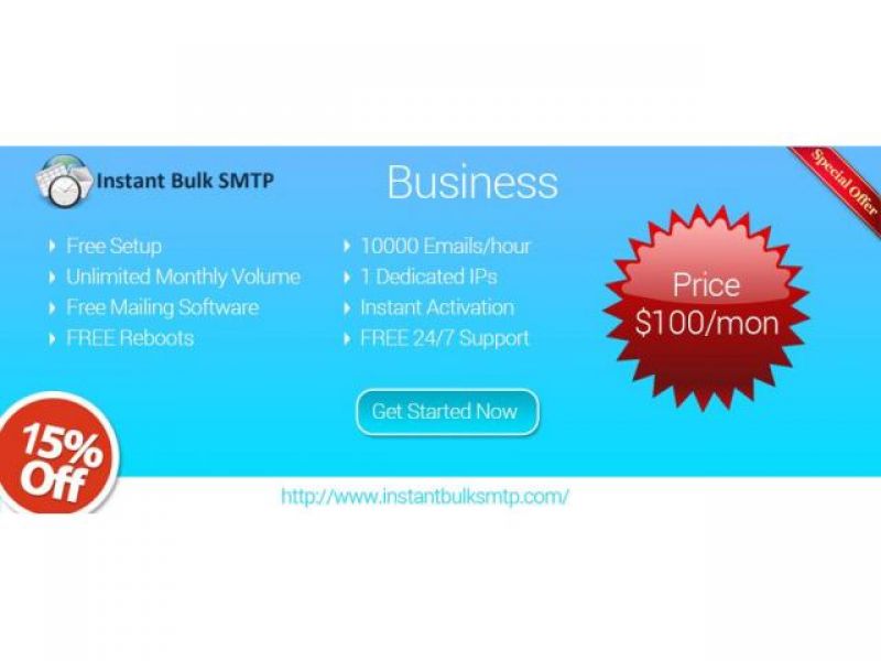 Get exciting 25% discount on smtp server christmas offer