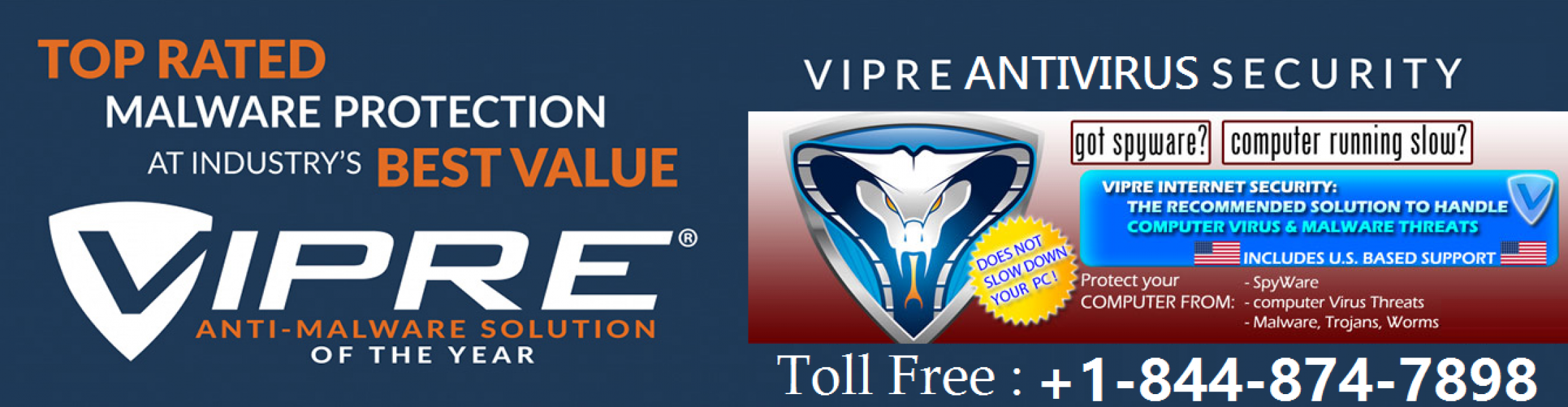 Vipre Support Phone number (Toll Free)