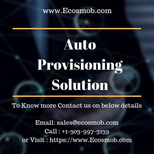 Easy Activation Process Through Ecosmob�s Auto Provisioning System