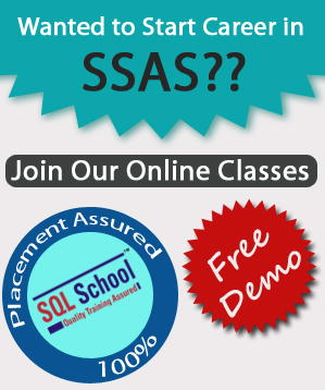 SSAS Real Time Online Training @ SQL School