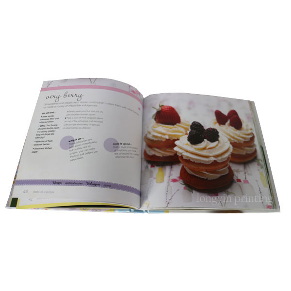 Hardcover Cookbook Printing,Crusty Hardcover Printing Service