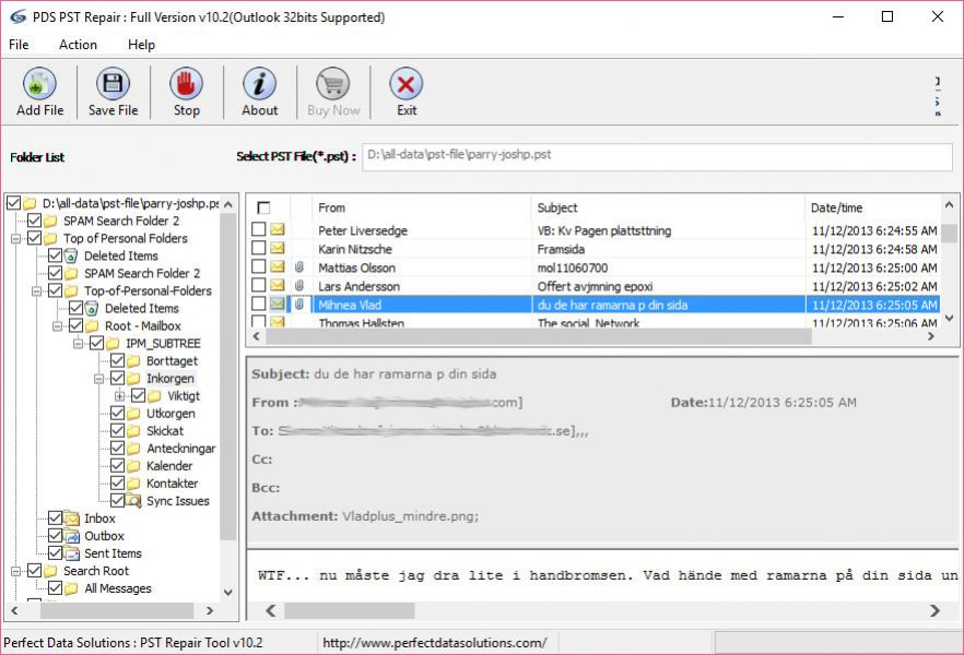 Outlook Email Recovery