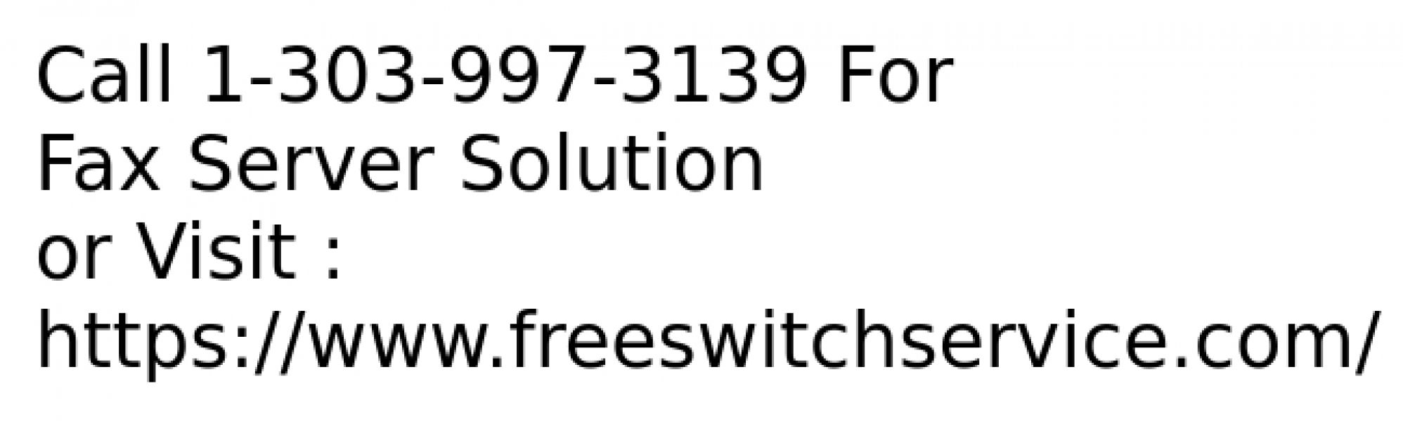 FreeSwitch based Fax Server Solution
