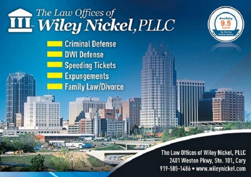 Raleigh Criminal Defense Attorney | Wiley Nickel 1919-585-1486