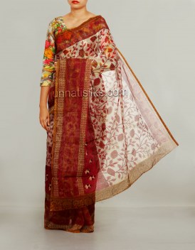 Online shopping for party supernet saris by unnatisilks