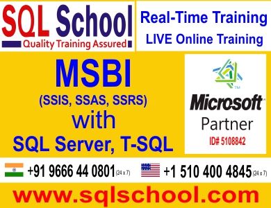 Best Project Oriented Online Training On MS SQL  