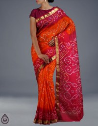 Online shopping for 2017 grand bandhani silk sarees collection by unnatisilks