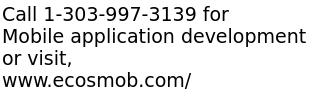 Custom Mobile application development services in iOS and Android