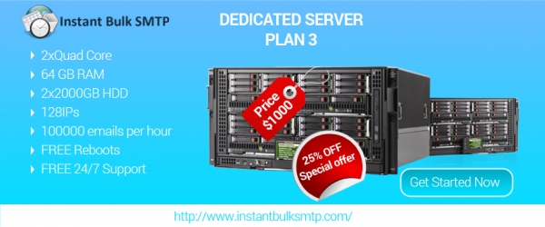 High Volume Email is hosted on servers dedicated to sending email in bulk