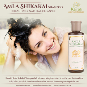 Kairali�s Amla Shikakai Shampoo for Best Hair Care