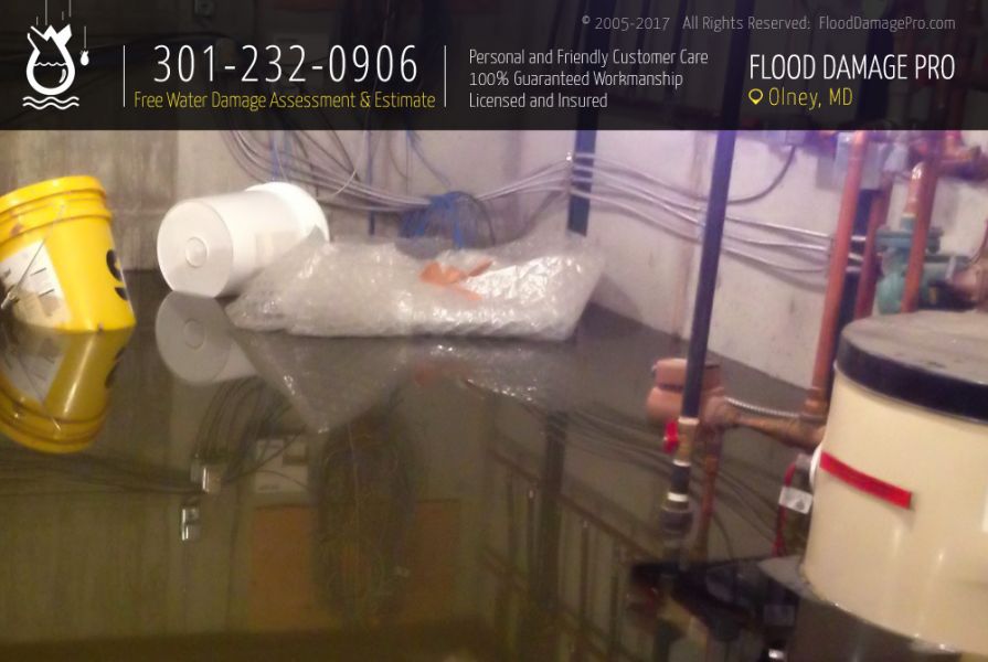 Water Damage Restoration in Olney, MD