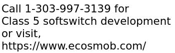 Class 5 softswitch development services