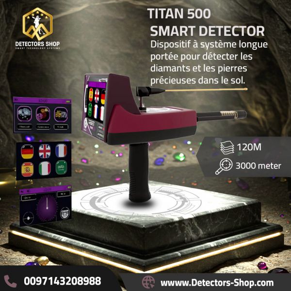  TITAN 500 SMART The Top Metal Detectors 