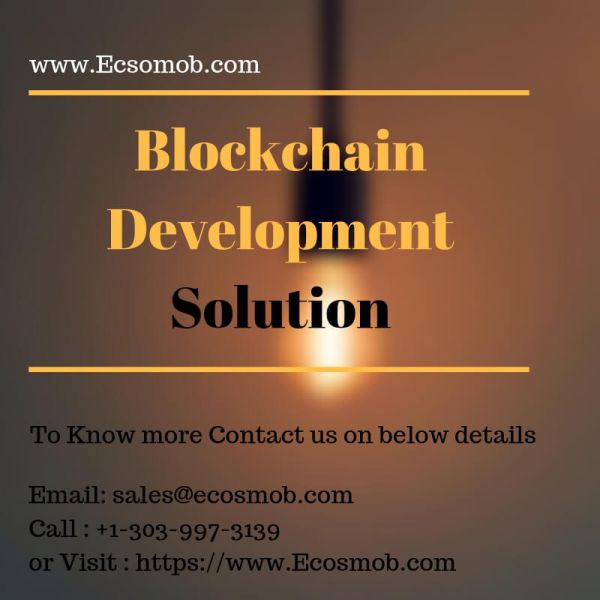 Ecosmob�s Blockchain and Cryptocurrency Technology Development