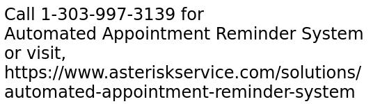 Automated Appointment Reminder System for Hospitals