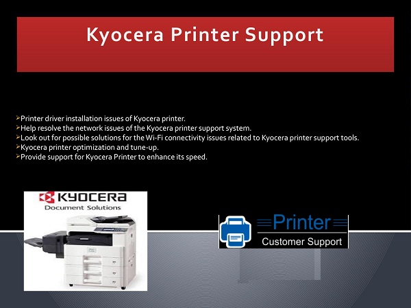 Kyocera Printer Support
