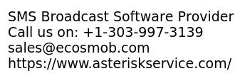 SMS Broadcast Software Provider