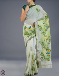 Online shopping for handloom bengal cotton tant sarees by unnatisilks