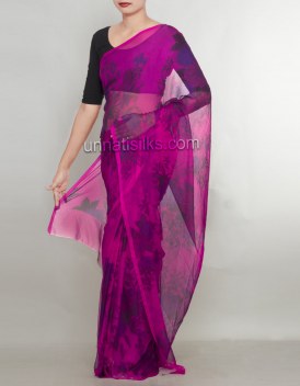 Online shopping for celebrity georgette saris by unnatisilks