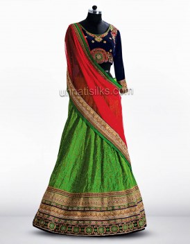 Online shopping for party georgette designer lehanga choli by unnatisilks