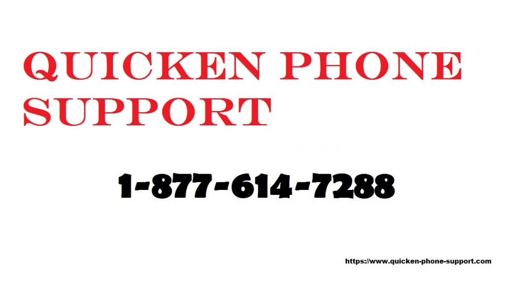 Quicken Phone Support is available 365 days 1-877-614-7288