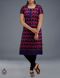 Online shopping for pure handloom chanderi kurtas by unnatisilks