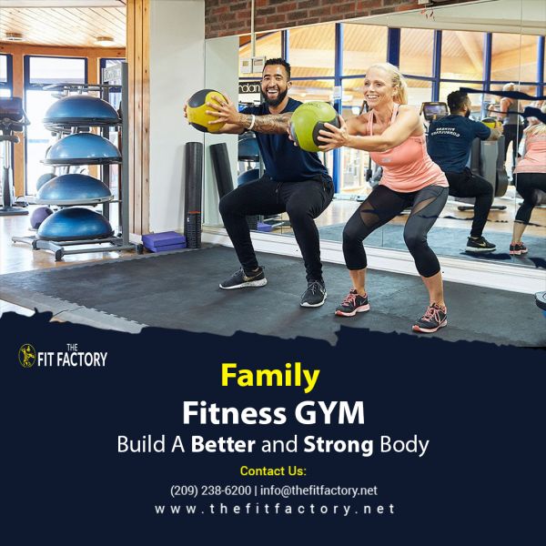 Family fitness gym