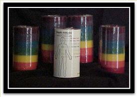 Homemade Chakra Energy Candles from Holland Ohio, Lucas by Candle Attitudes