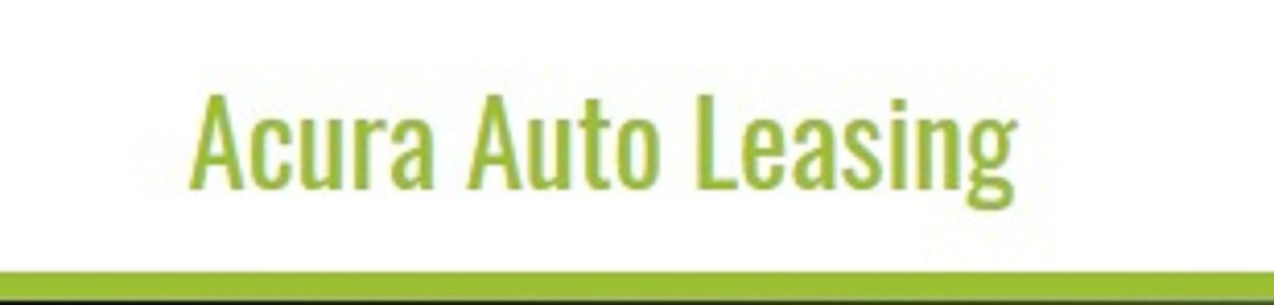 Acura Auto Leasing