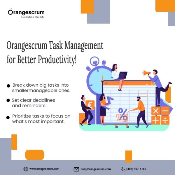 Orangescrum Task Management Tool for Seamless Project Coordination