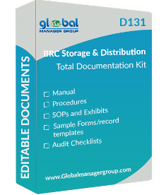 Manual Documents of BRC Storage & Distribution 