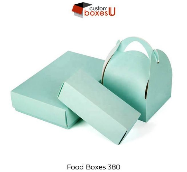 Food Boxes Printed logo & Design in USA