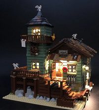 LED Building Kit For Old Fishing Store 21310