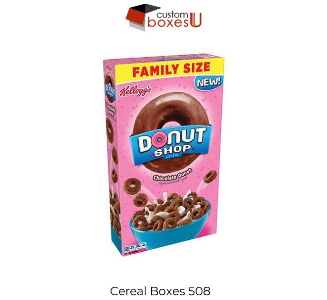 We Provide You the Custom Printed Cereal Boxes in Texas, USA