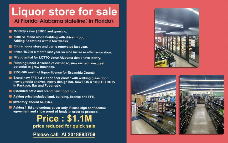 Liquor Store For Sale
